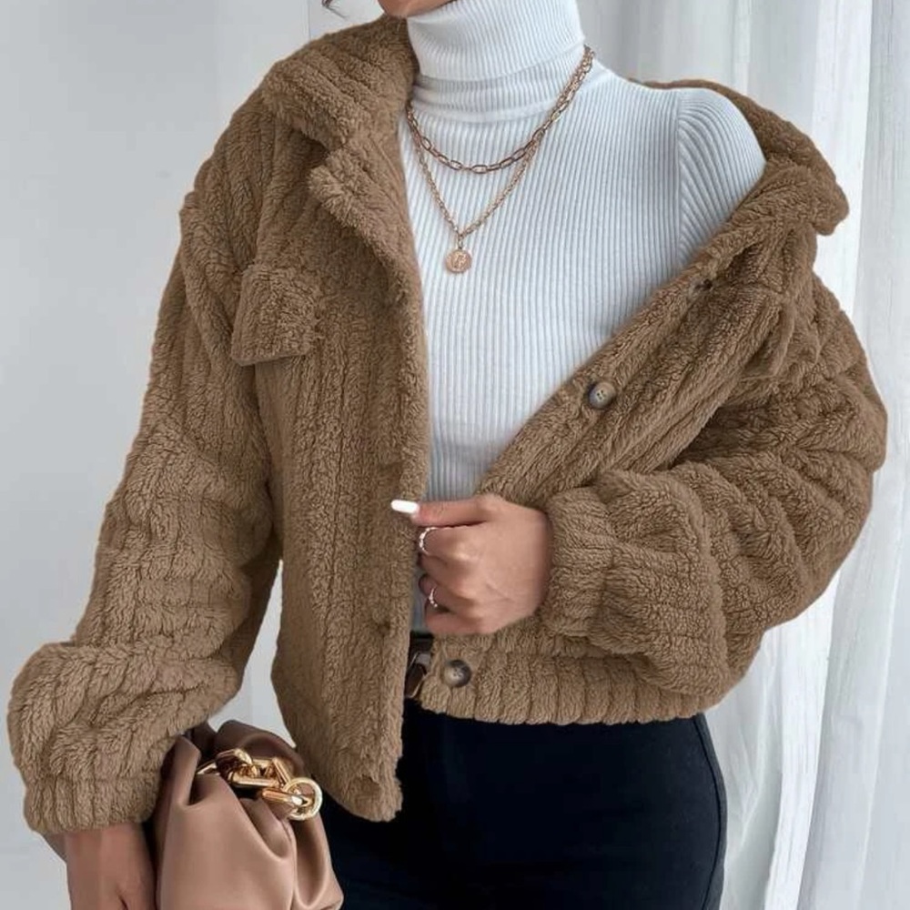 BUTTON FRONT JACKET
